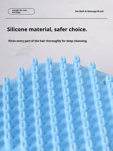 RoamTails™  Paw-Shaped Silicone Bath & Grooming Brush