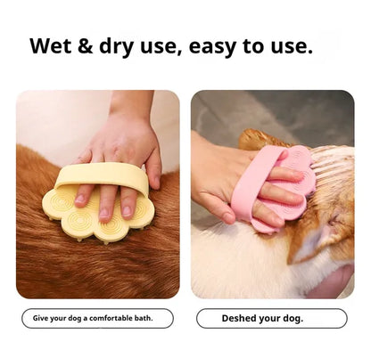 RoamTails™  Paw-Shaped Silicone Bath & Grooming Brush