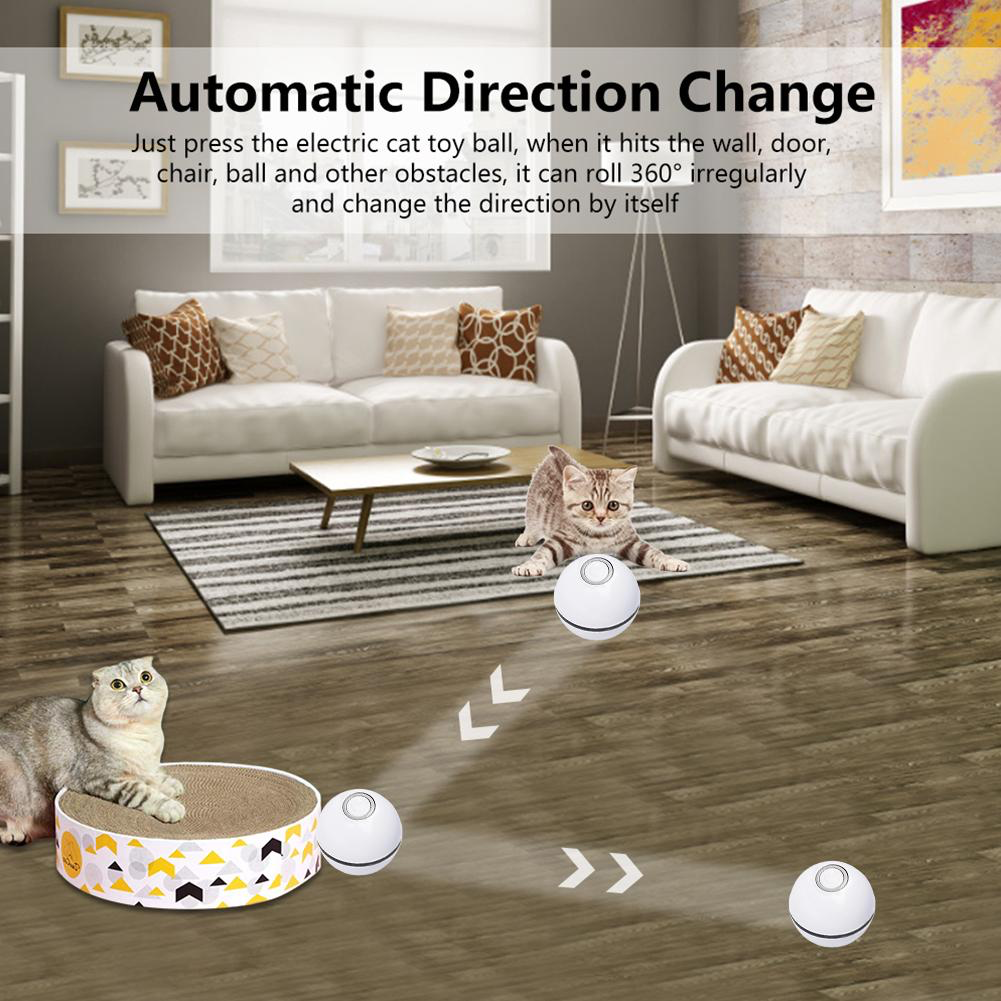 RoamTails™ LED Laser Interactive Toy Ball