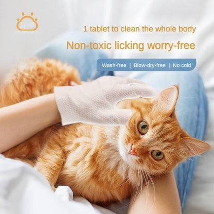 RoamTails™  Pet Grooming Cleaning Gloves
